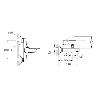 Artema Win S Shower Mixer