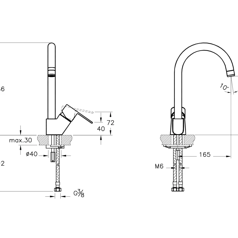 Artema Win S Sink Mixer